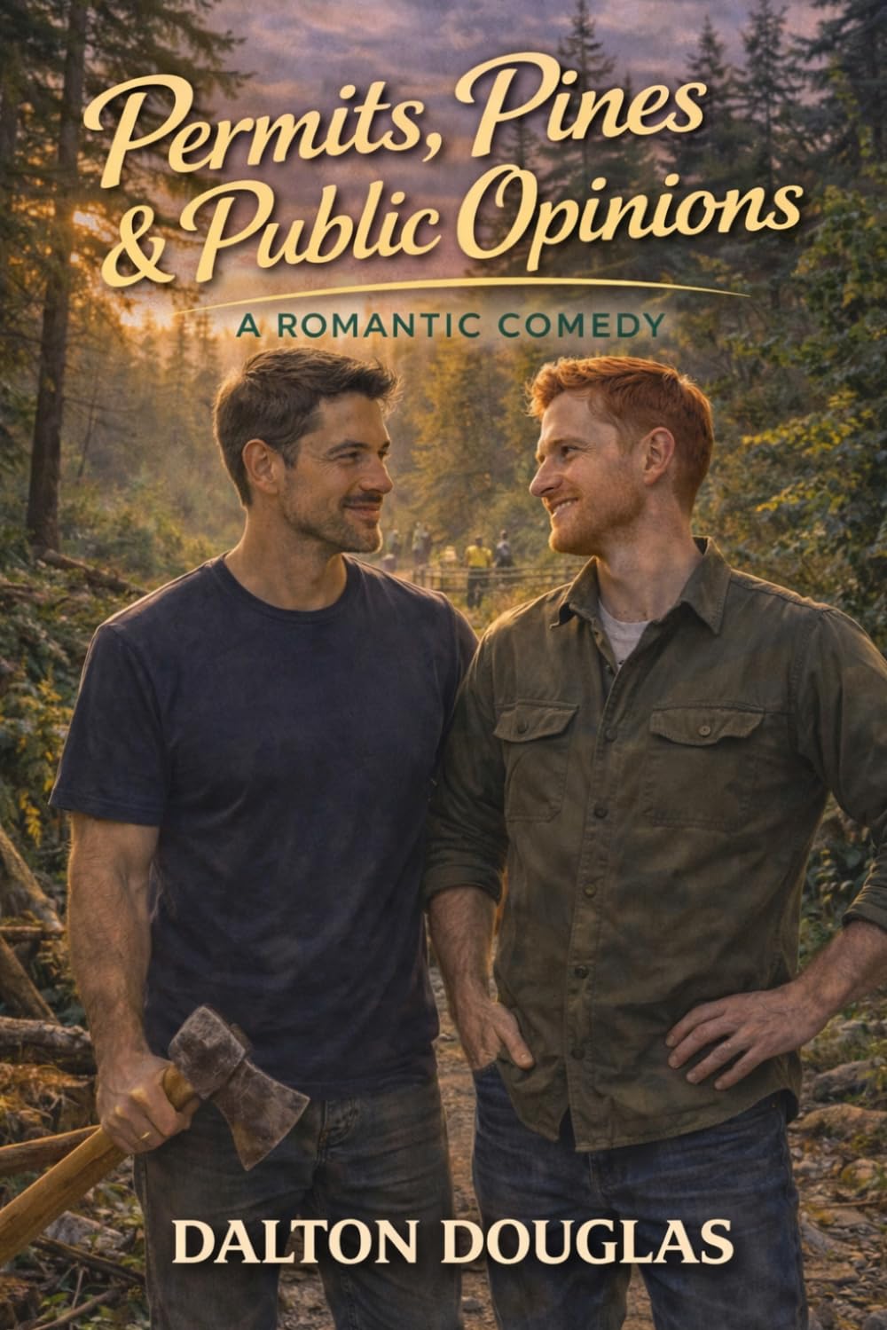 Permits, Pines & Public Opinions: A Romantic Comedy (A Matchmaker Moms Romance)