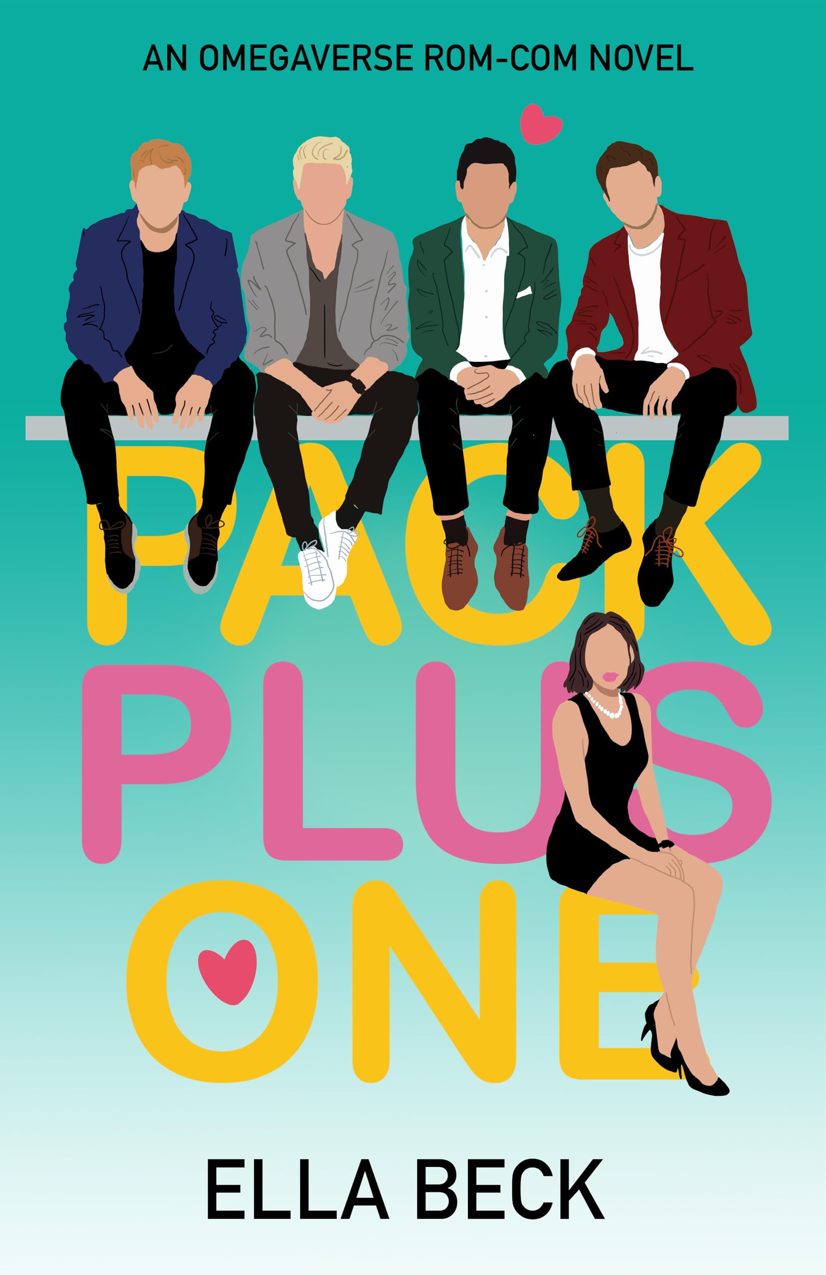 Pack Plus One: A Reverse Harem Omegaverse Rom-Com (Sweetwater City Reverse Harem Omegaverse)
