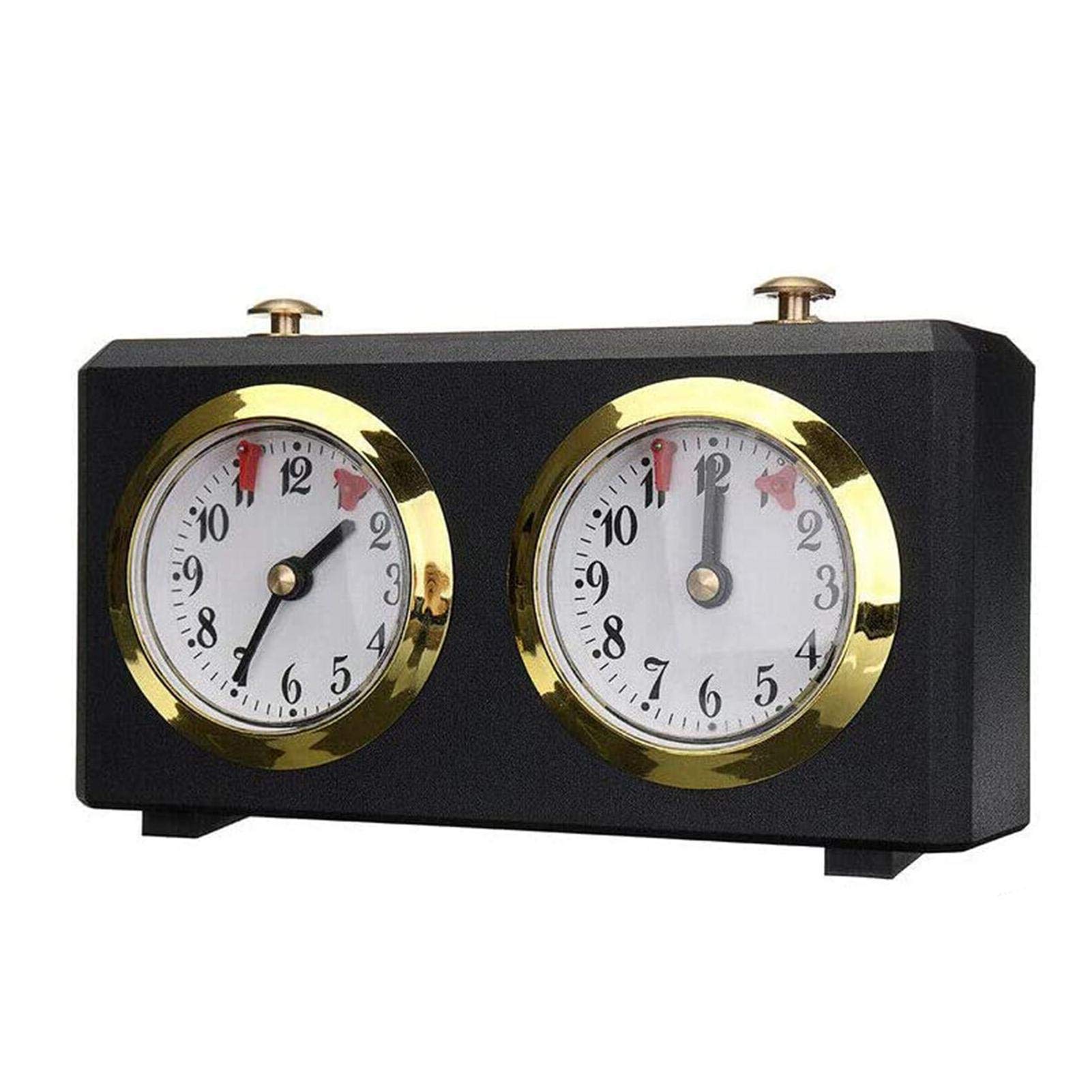 Orologio Meccanico Professionale dei Giochi da Tavolo degli Scacchi Timer per Il Conto alla rovescia degli Scacchi