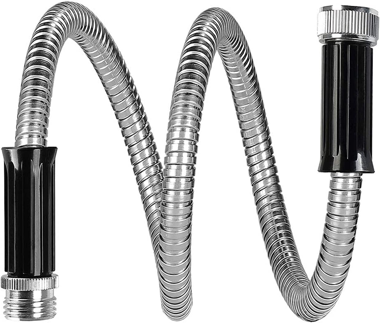 SIXWOOD Metal Short Hose 1FT, 5/8