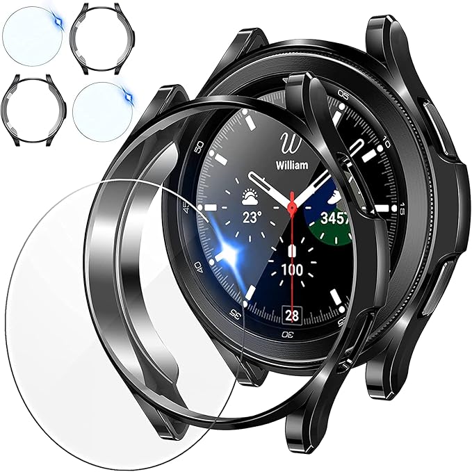 Samsung galaxy watch 4 classic protective case Clearance