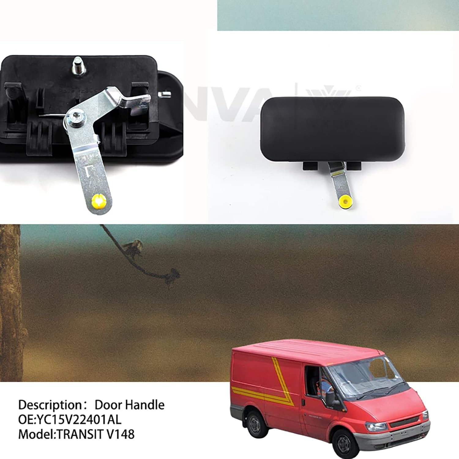 Auto Exterior Door Handle Front Left for Ford for Transit OE YC15V22401AL 1493202