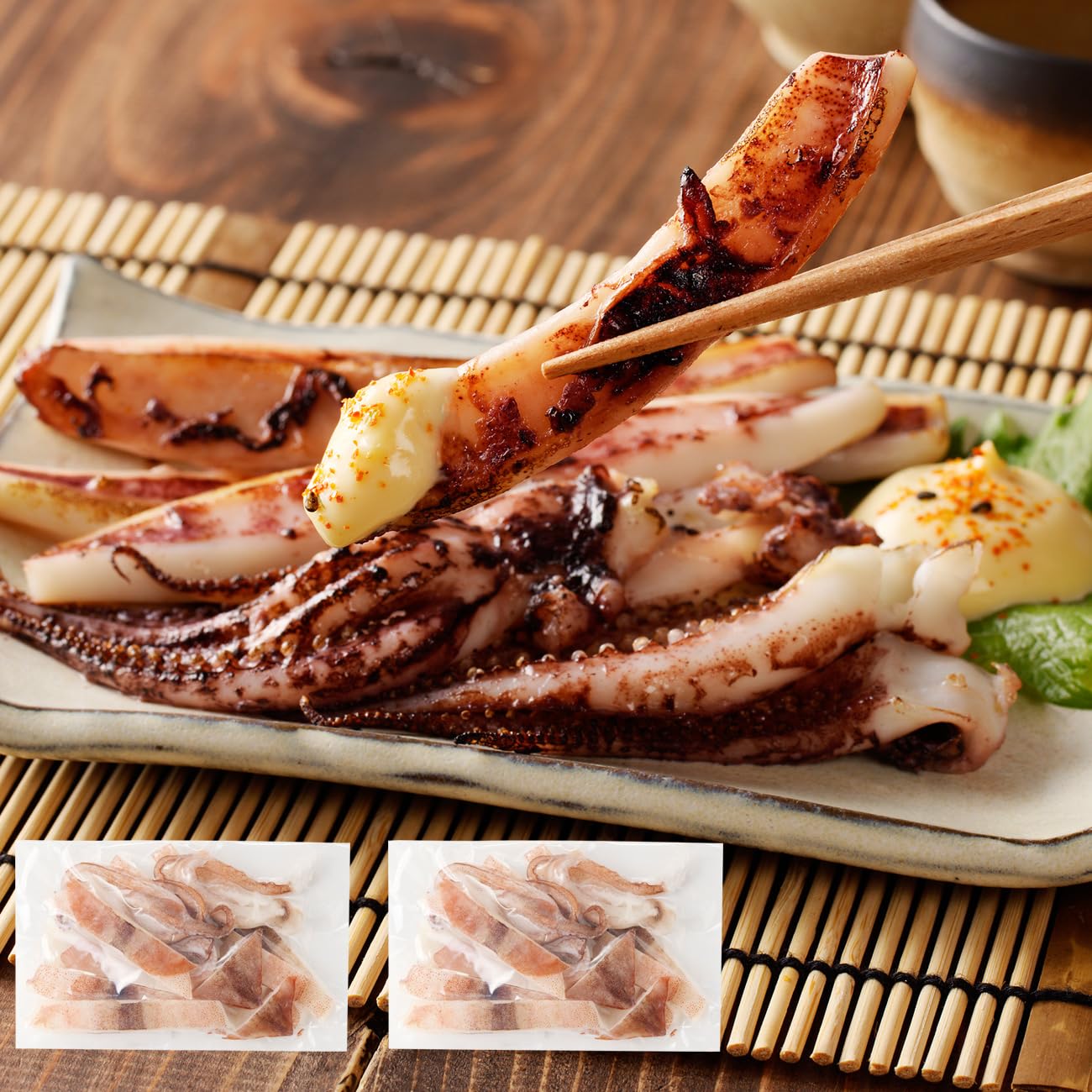 Amazon.co.jp: 風味絶佳.山陰 スルメイカ 一夜干し400g（カット