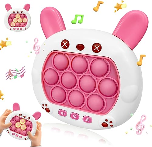 Juego de burbujas de empuje rápido  Consola de rompecabezas de empuje de velocidad rápida, juguetes de consola de juegos Pop Pro Fidget Juegos de