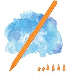 MoKo Stylus Pen for Android Touchscreen, Rechargeable Tablet Pen for Samsung Galaxy Tab A9+/Vivo/Xiaomi and Other Android Tablet & Smartphone, Universal Active Fine Point Stylus, White