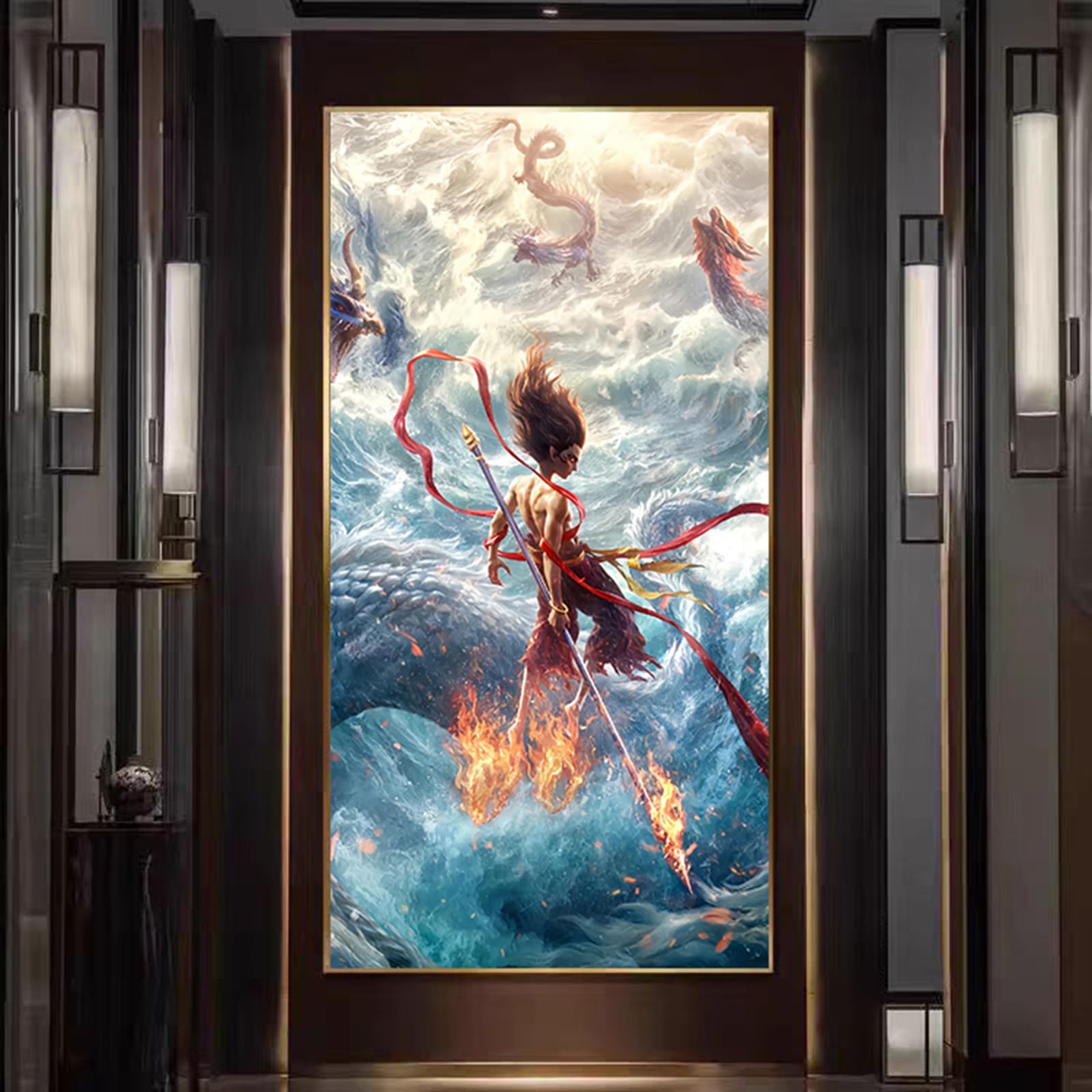 Amazon.com: Qiczom Nezha 2 The Devil Boy Conquers The Dragon King