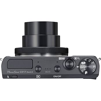 Canon PowerShot G9X Mark II Digital Camera, Black: All-in