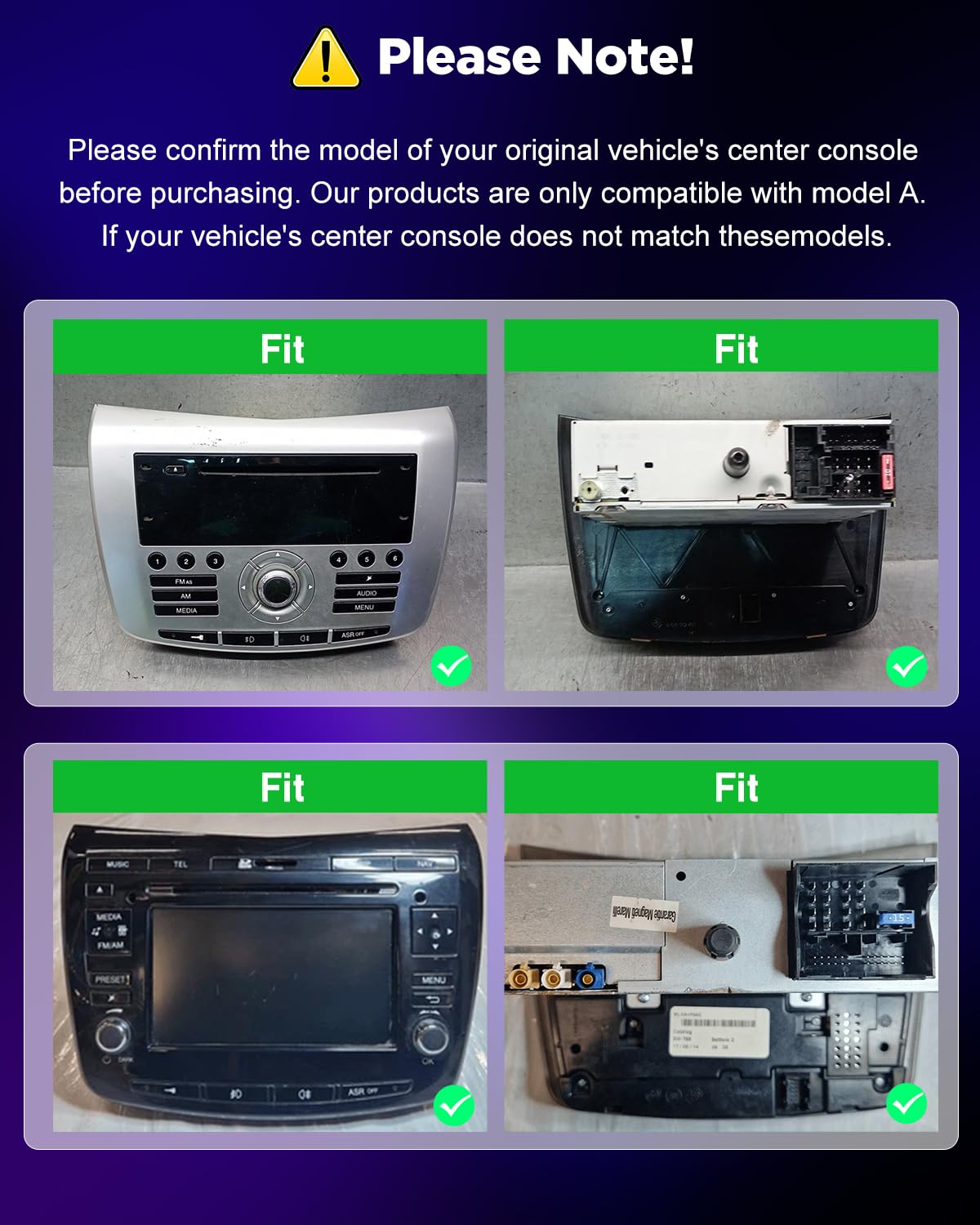 NHOPEEW 4+64G Android Autoradio per Lancia Delta 2009-2019 con Wireless Carplay e Android Auto - Schermo incell da 9 pollici Supporto WiFi GPS Comandi al volante + Telecamera di retromarcia, Canbus