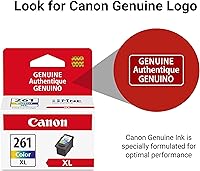 Vista 7 de Canon CL-261 XL Cartucho de tinta de color genuino, compatible con TS5320/6420/6420a, TR7020/7020a