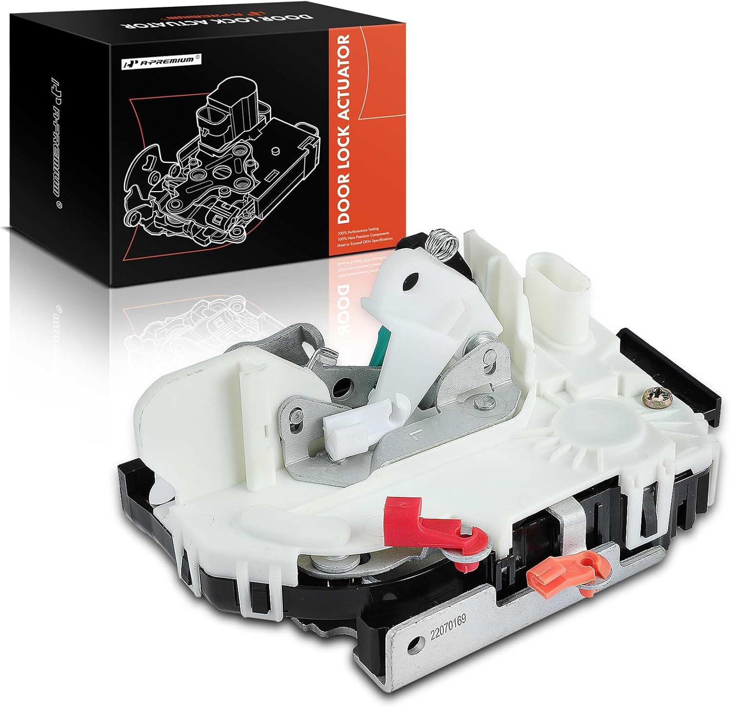 A-Premium Front Left Driver Side Door Lock Actuator Compatible with Jeep Wrangler 2005-2019, Wrangler JK 2018, TJ 2005-2006