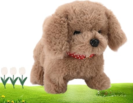 Nicoo - My Real Robot Puppy, 2025 New Robotic Puppy Dog Real Real Robotic Puppy Behaves Like a Real Puppy Sitting, Barking, Walk and Run #C