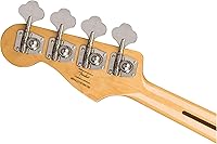 Vista 7 de Squier Classic Vibe 70s Jazz Bass, Sunburst de 3 Colores, Diapasón de Arce