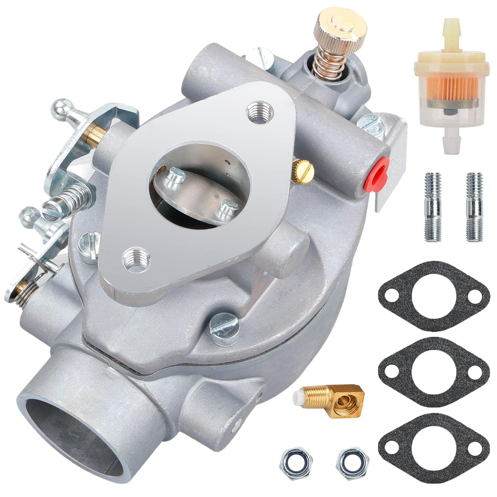 Ford 8N Marvel Schebler Carburetor | Heavy-Duty Carb Fit for Ford Tractor 2N 9N (1939-1952) | Replace# 8N9510C, 9N9510A, B3NN9510A, TSX33, TSX241A, TSX241B, TSX241C