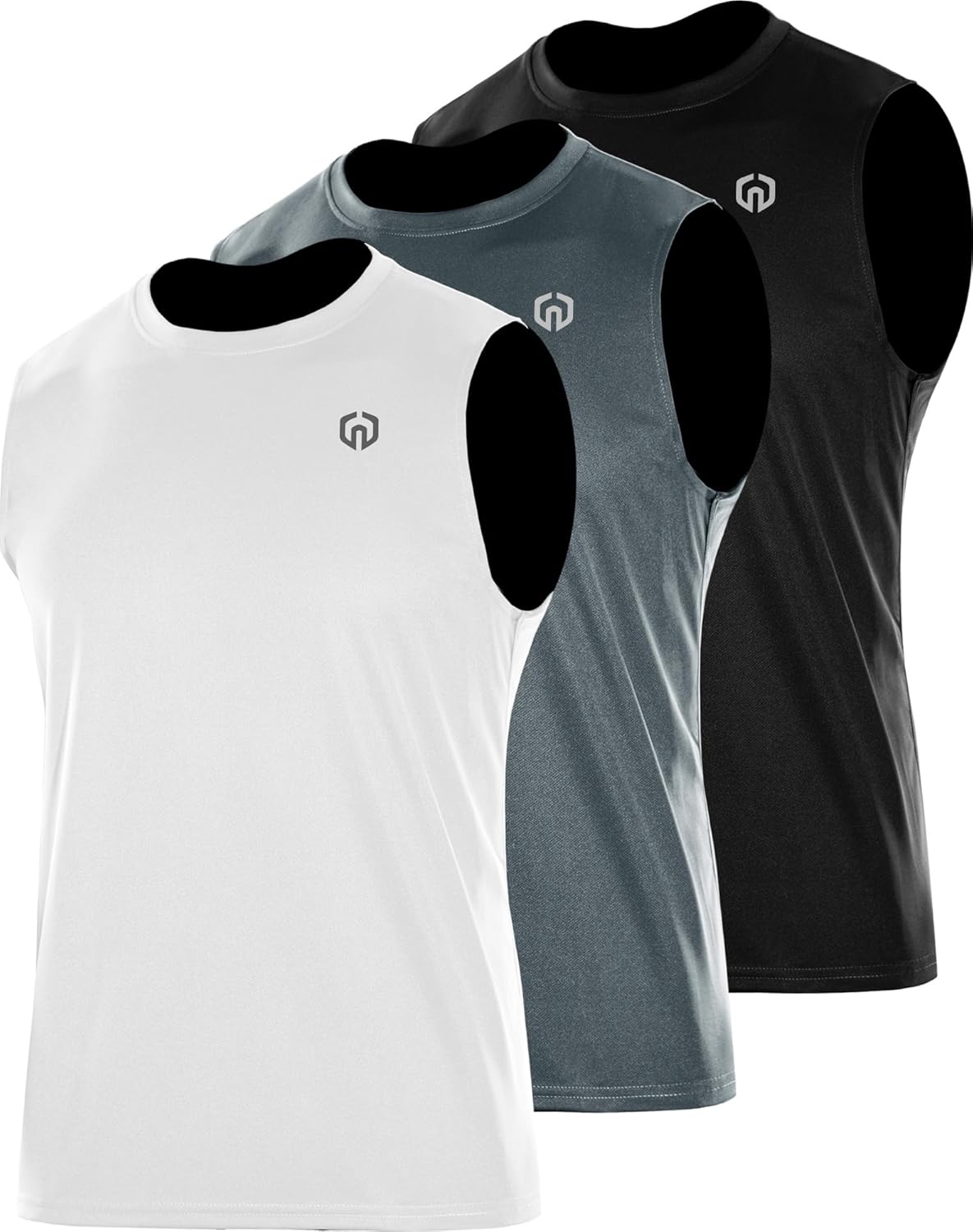 NELEUS Men's Dry Fit Workout Running Muscle Tank Top