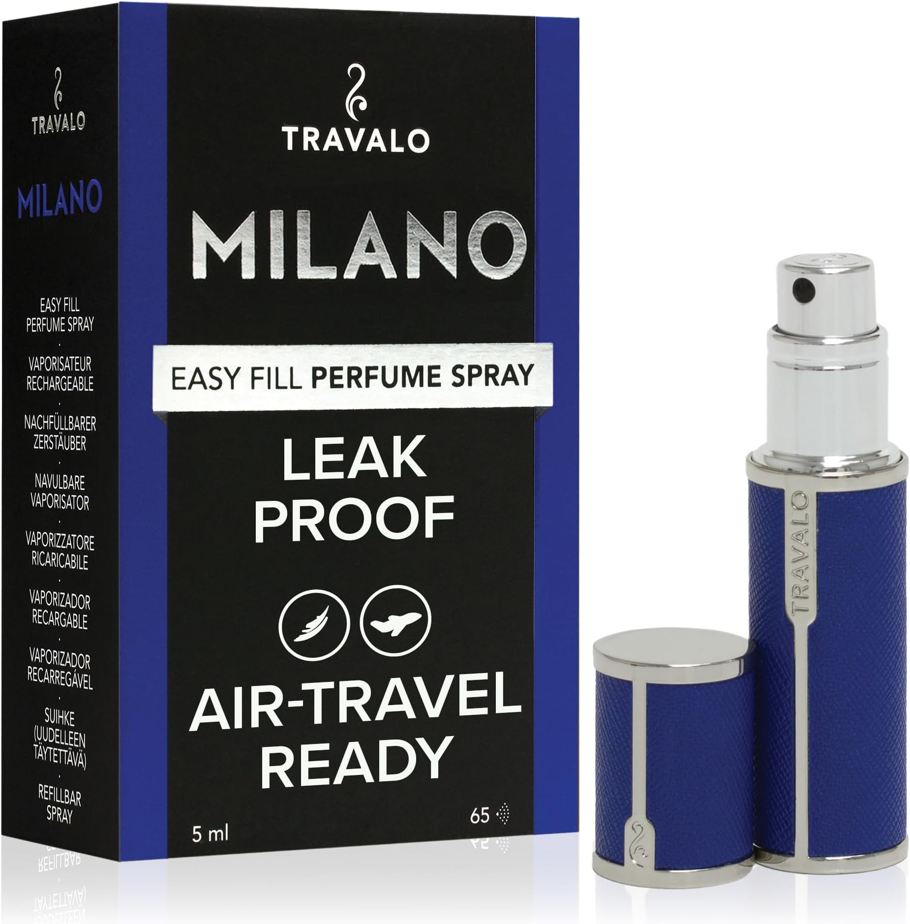 Milano HD Deluxe Pocket Atomiser Blue
