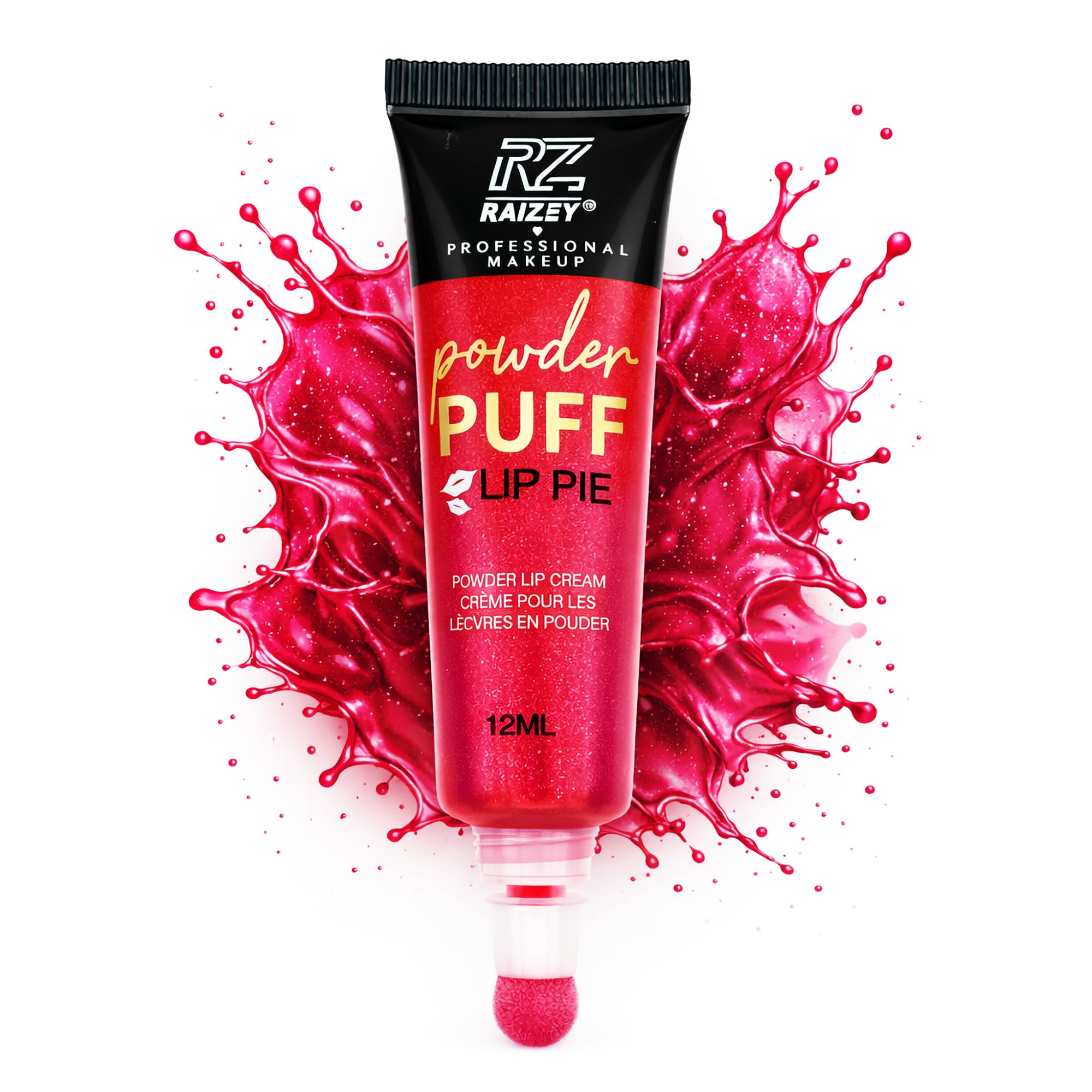 Raizey Ultra Glossy Wet Look Lipgloss High Pigment Shine Waterproof and Long-Lasting Lip Cream - Fruity Lip Color-Shine