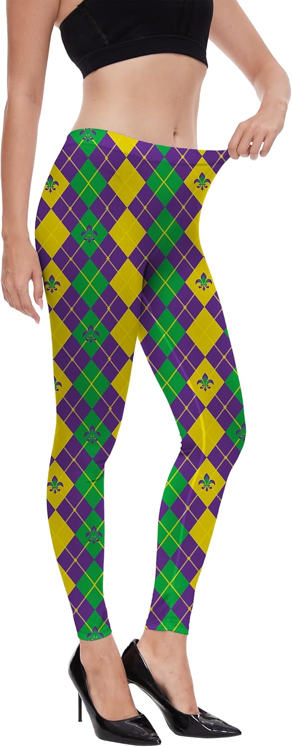 TMSD Women's Funny Graphic High Waist Skinny Leggings - Image 4