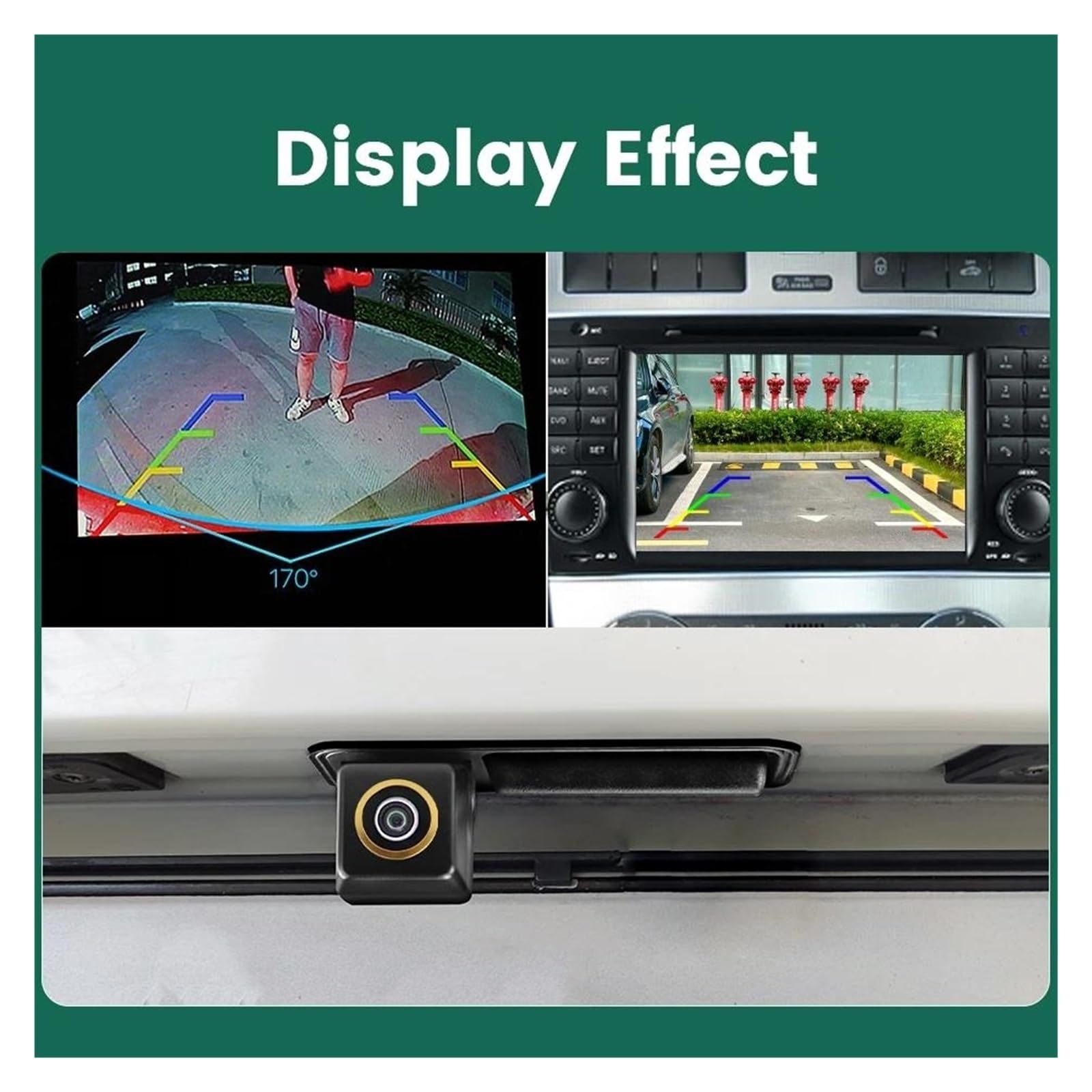 Sistema de cámara de visión Trasera para Mercedes Benz Clase B W246 B180 B200 E W212 Coupé y Cabrio W207 C CLC AHD1080P