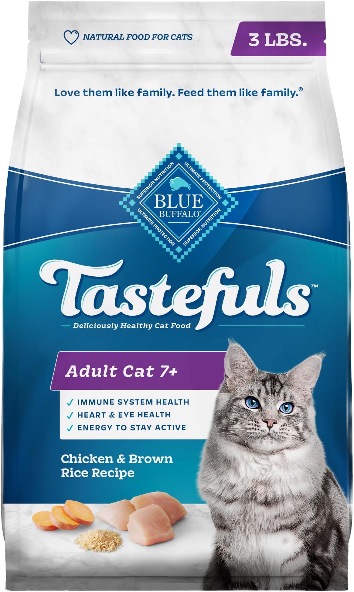 Blue Buffalo Tastefuls Multi Cat Natural Adult Dry Cat