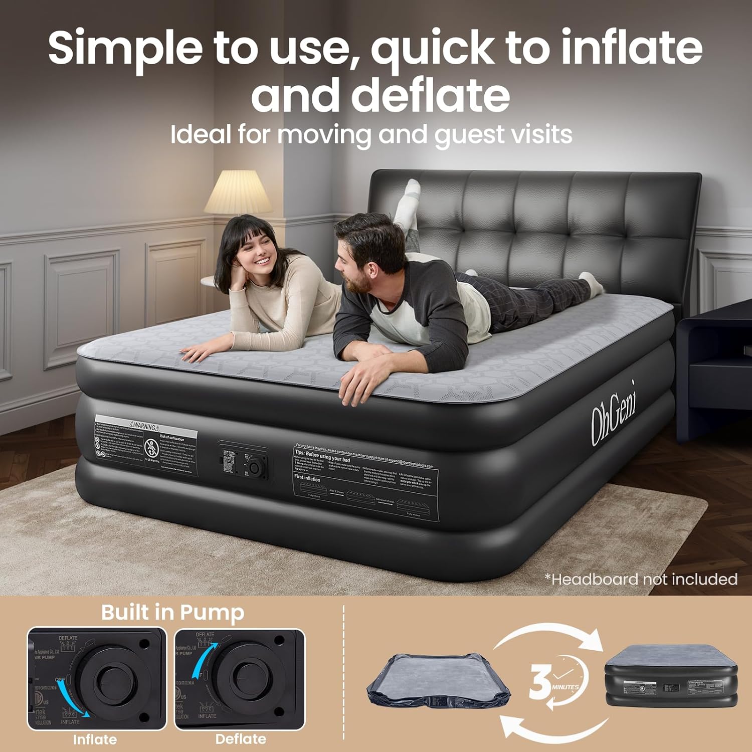 Colchón Inflable Queen