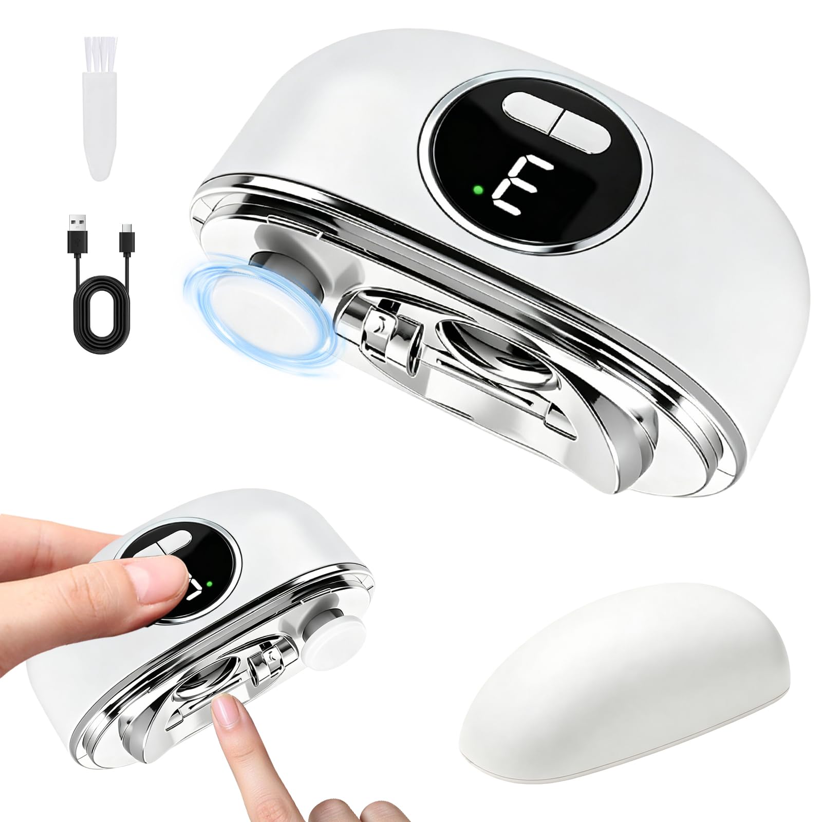 LEDディスプレイ搭載！頼れる2in1電動爪ケアの実力を体験