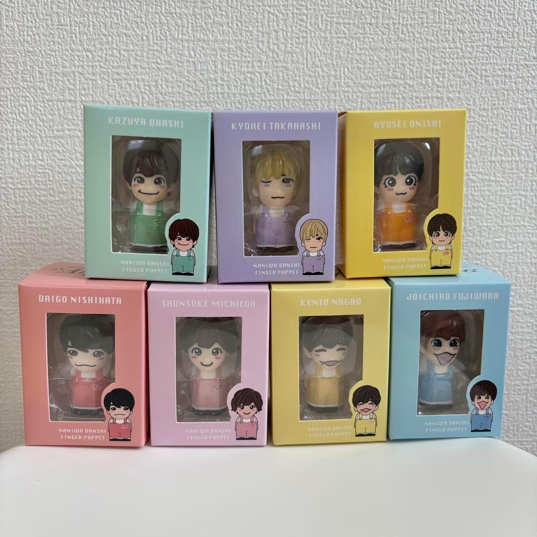 なにわ男子 +Alpha 指人形 7体 コンプリートセット W なにわ男子指人形