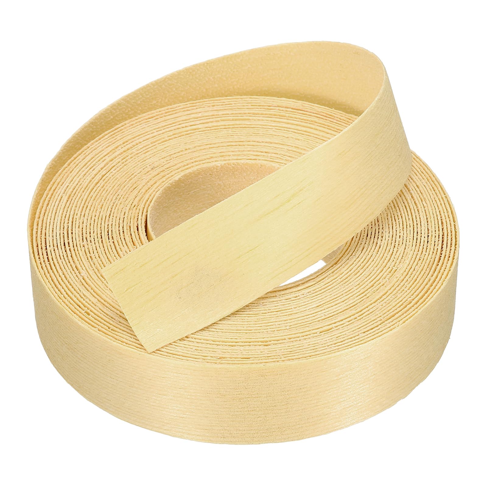 sourcing map 22mm x 7.62m Wood Edge Banding, Pre-Glued Iron on Edging Strip, Plywood Wood Grain Repair Tape for Cabinet Repair, Furniture Restoration, Handicraft DIY, Pine
