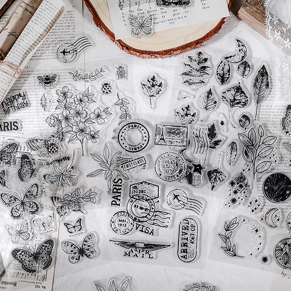 Amazon.co.jp: スタンプペア クリアスタンプ カード作成