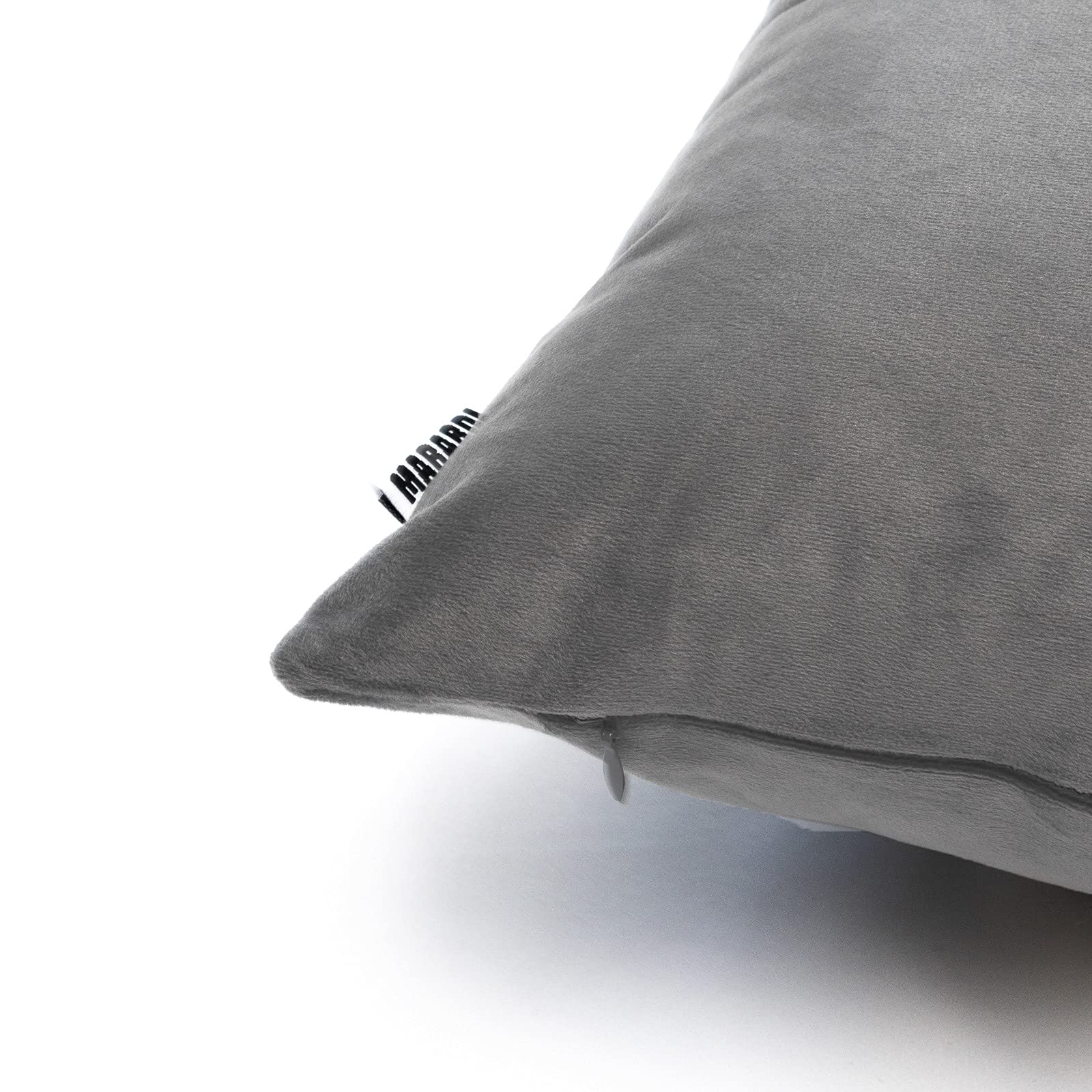 MARARDI Set Di 2 Federe Per Cuscino In Velluto Color Cammello, 45x45 Cm, Con Cerniera Invisibile, Morbide E Decorative Per Divano E Letto