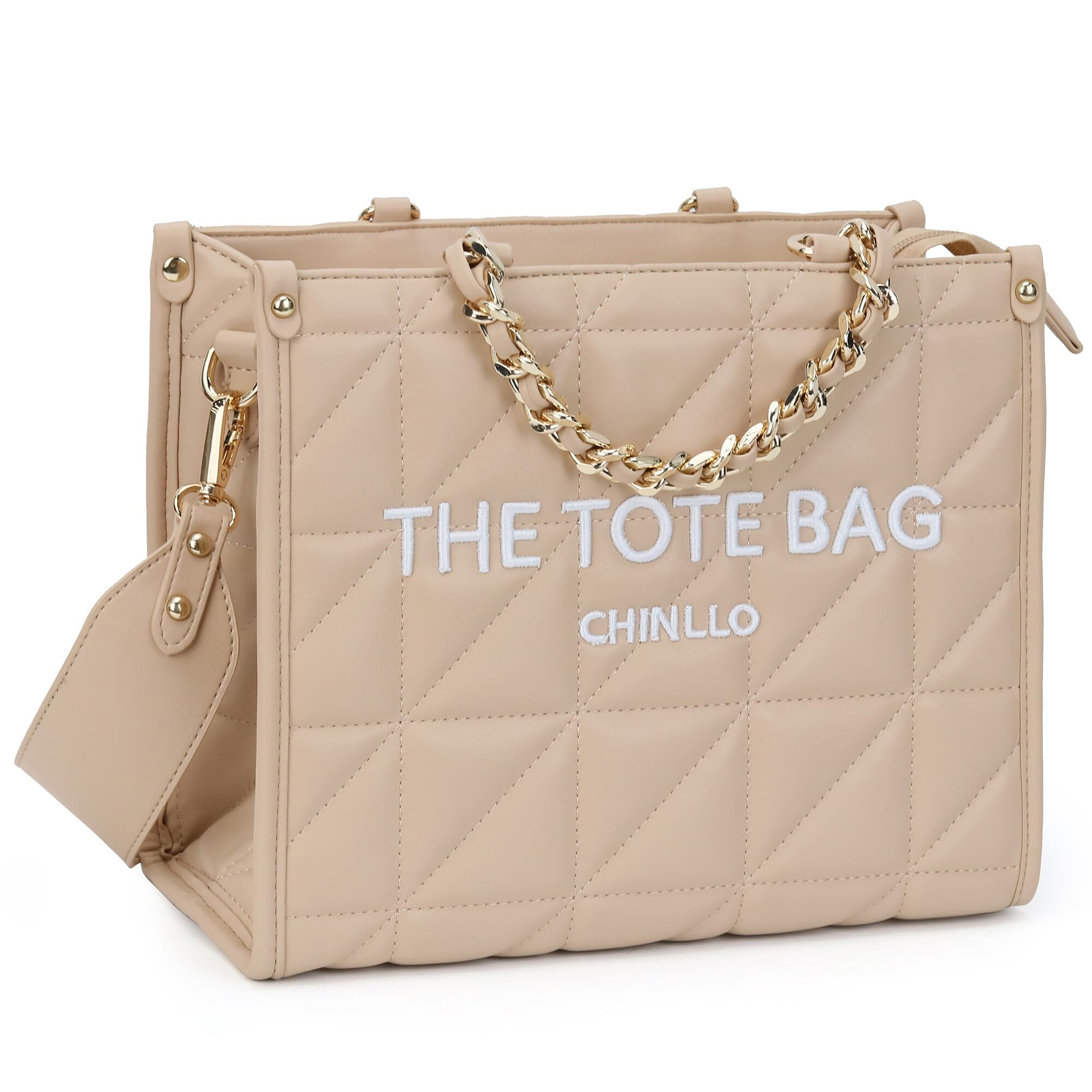 Chinllo Tote Bag for Women Top Handle Satchel Purse and Handbags with Shoulder Strap