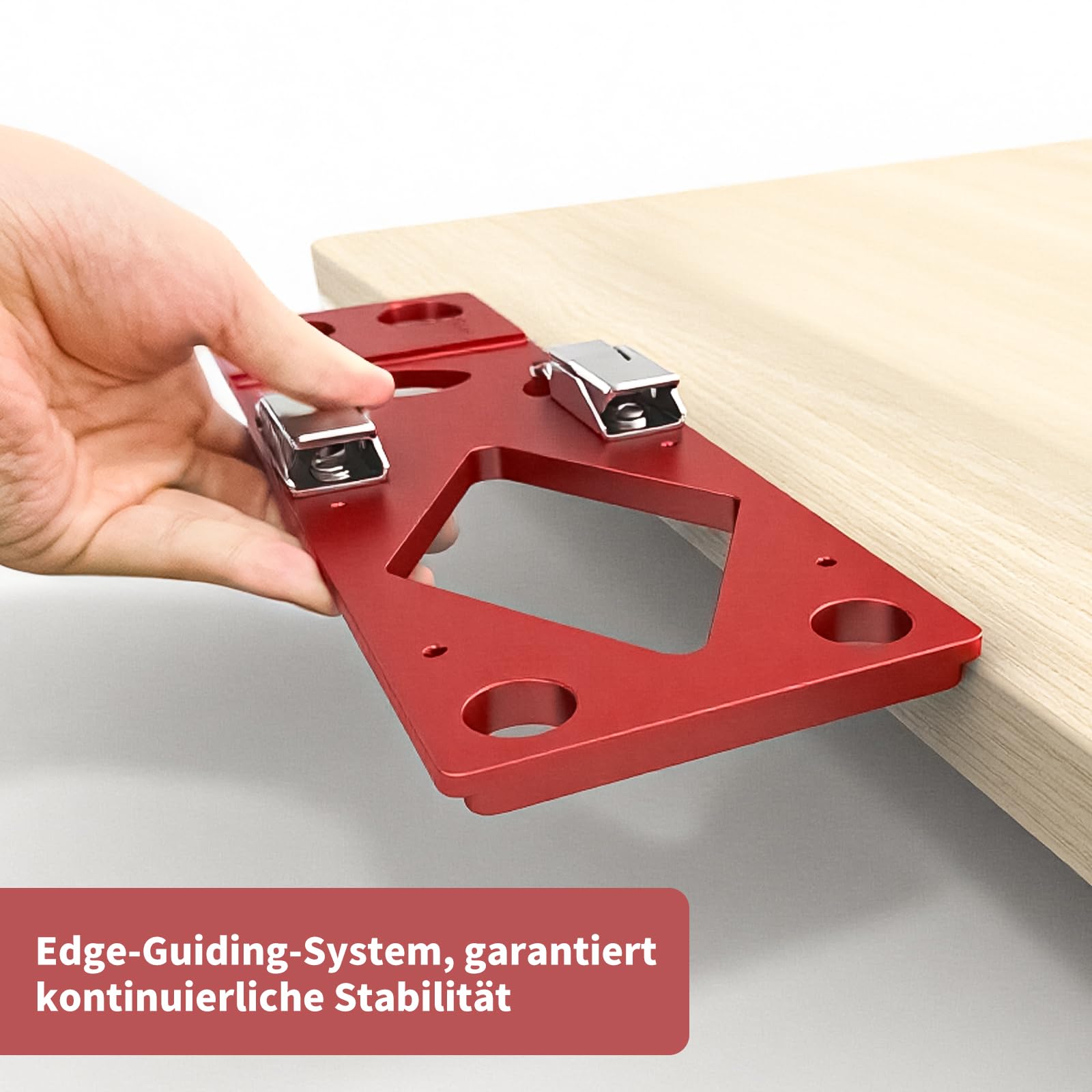 Nowa szyna kątowa 90° frezowana CNC klocki oporowe z prowadnicą krawędziową do pilarek tarczowych z aluminium