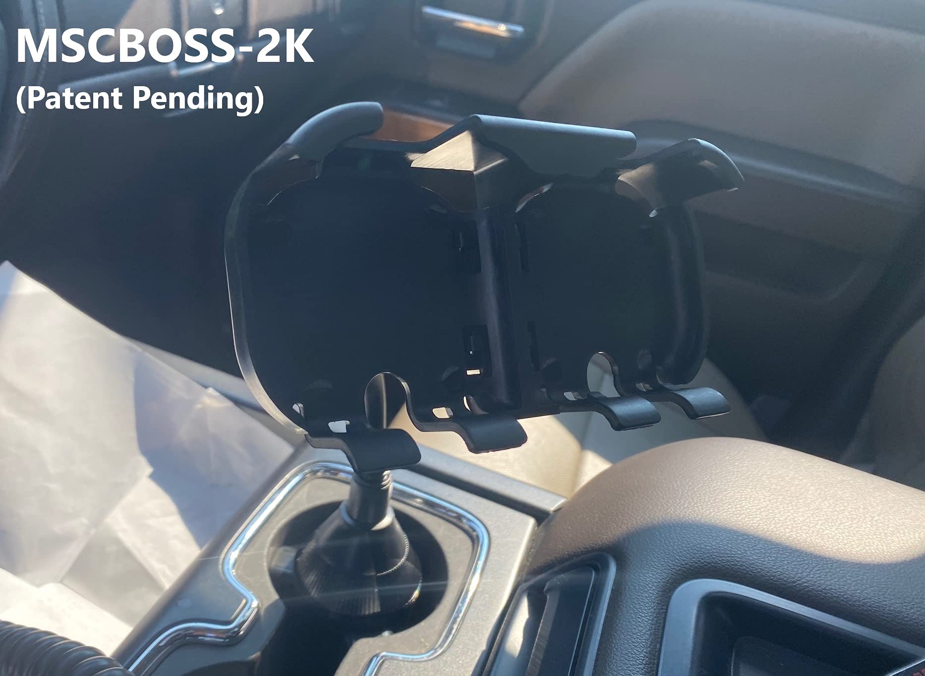 Boss Snow Plow Handheld Control Cup Holder Double Mount Kit - Aftermarket