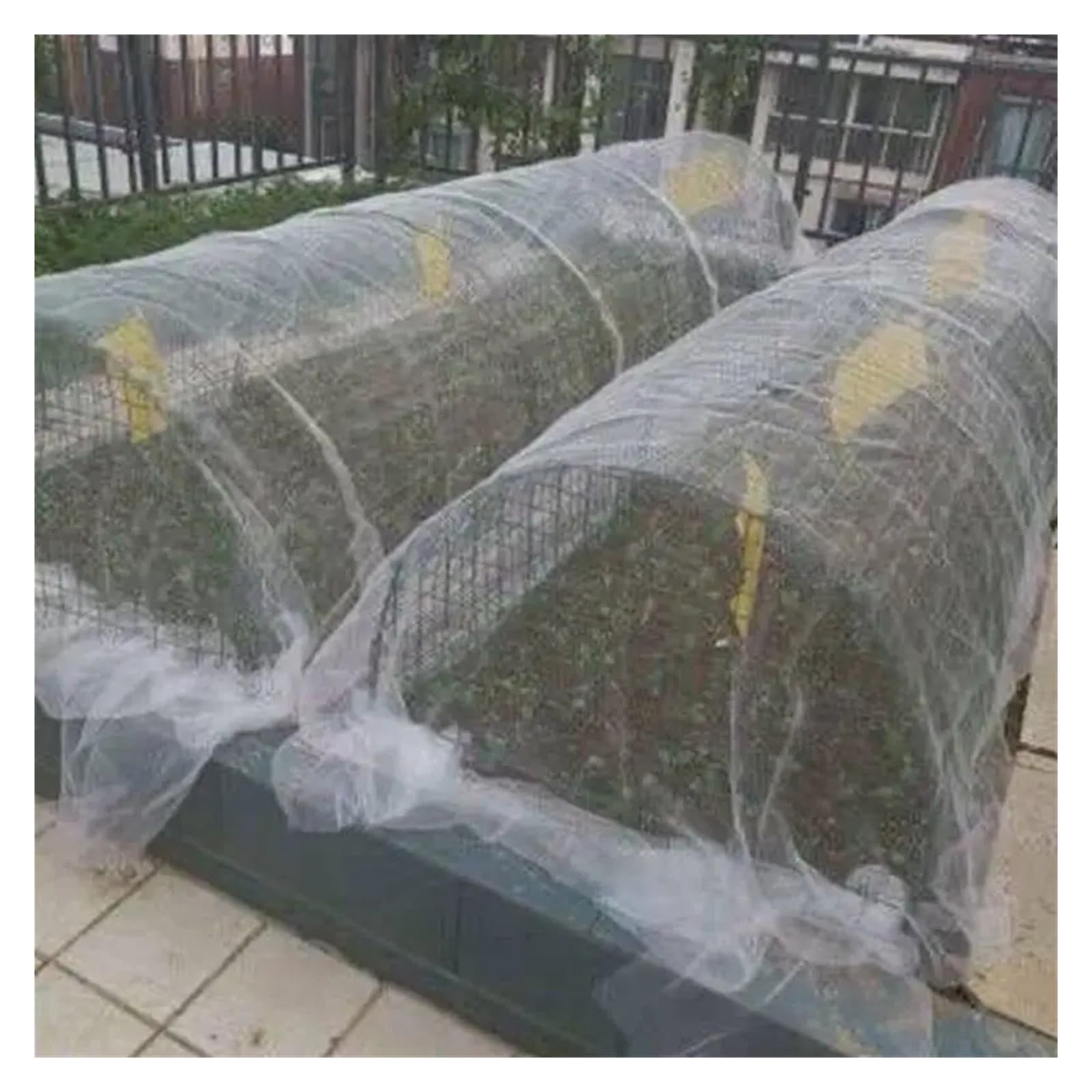 LYVQZPWLRRéseau anti-oiseau en nylon, Filet anti-insectes de jardin 80 mailles, filet de protection anti-oiseaux, couverture for plantes, fruits, légumes, fleurs, filet anti-brouillard, filet en nylon