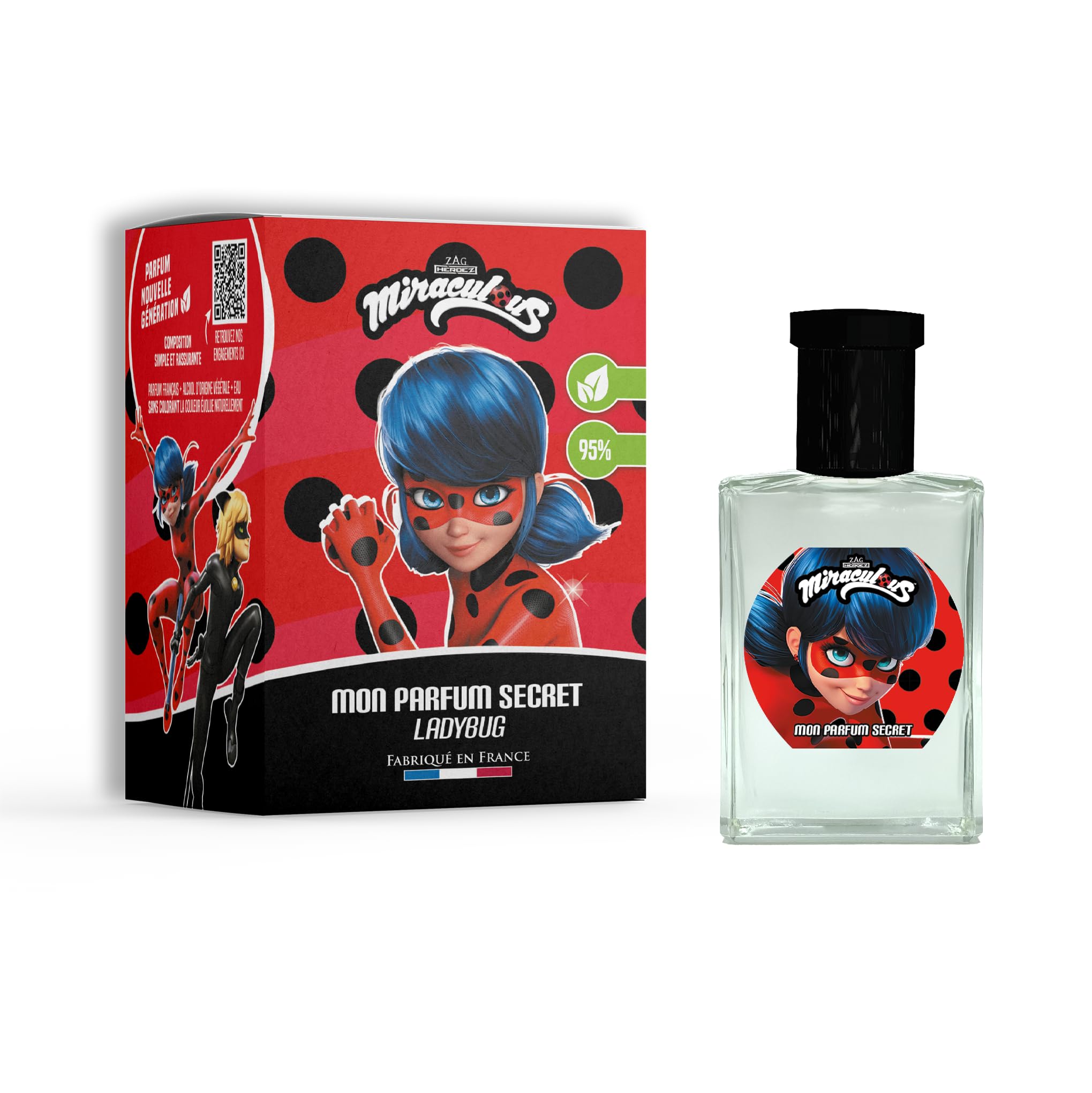 MIRACULOUS Ladybug Blackberry Raspberry Eau de Toilette 30 ml for
