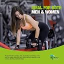 serveuttam Leosportz Workout Gloves With Wrist Support For Gym Workouts,Pull Ups,Cross Training,Weightlifting,Calisthenics,Wod- Silicone Padding - Great Hand Grip&No Calluses(Matt Black),Free Size gallery image