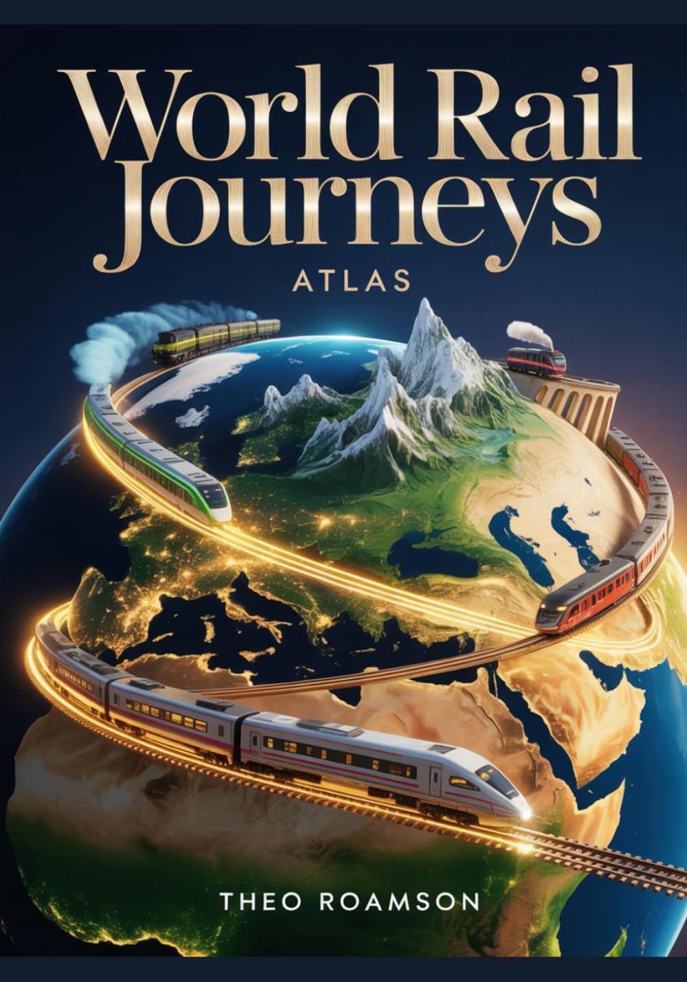 World Rail Journeys Atlas: Historic, Scenic & Modern Train Routes with Maps