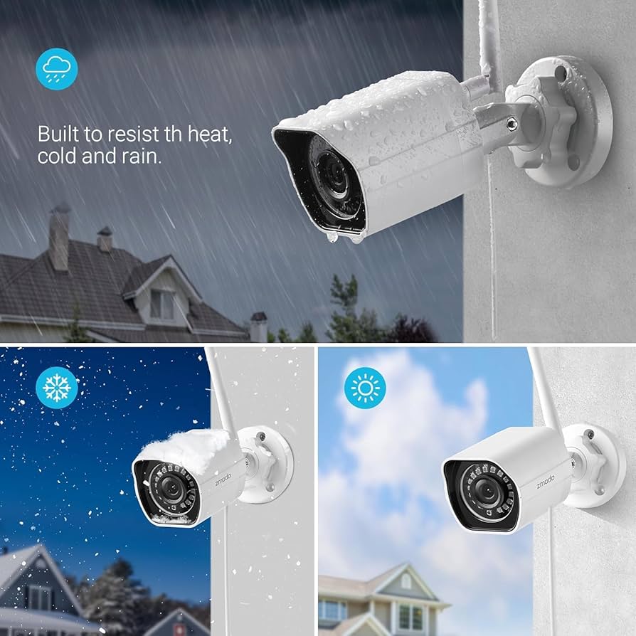 Amazon.com : Zmodo 1080p Full HD Outdoor Wireless Security, Smart