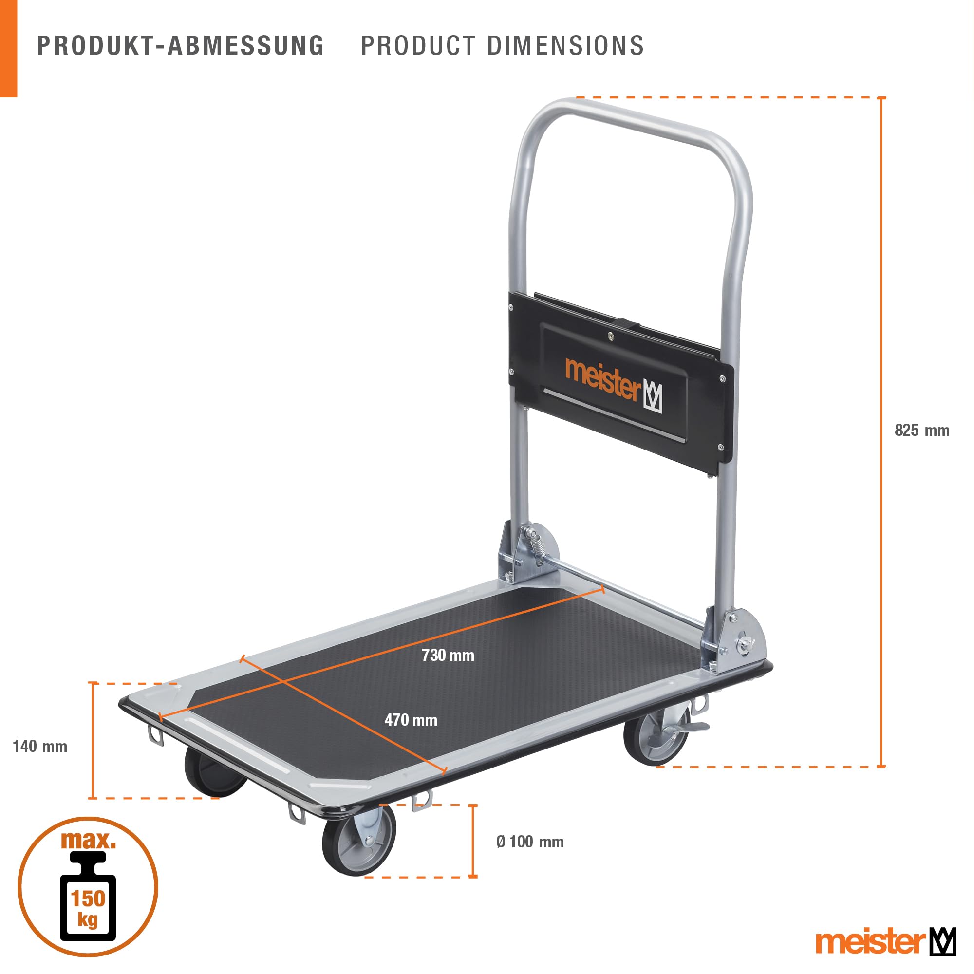 Meister 8985530 - Plataforma de carga