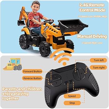 Toys　サンダーローラー、SSEXPRESS、コンボイ Battery Powered Excavator for Preschool Classroom Play