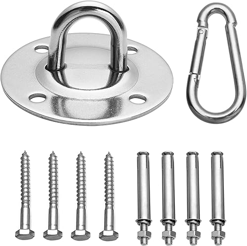 Y- STOP Kit colgante de hamaca resistente con capacidad de 3000 libras, kit para colgar silla hamaca, accesorios duraderos para silla colgante para