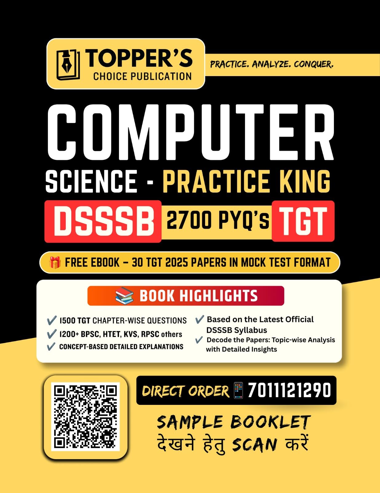 DSSSB TGT Computer Science PYQ Book 2026 - Image 1