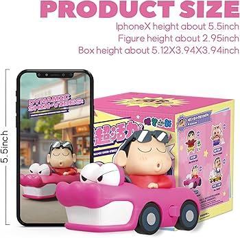 Amazon.com: 52TOYS Crayon Shinchan Dynamic Shin-Vibes, 1PC Action