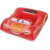 Swimways Disney Pixar Cars Inflatable Water Boat Vehicle, Inflatable Pool Floats and Kids Pool Toys, Cars Pool Party Supplies for Kids Aged 3 & Up
