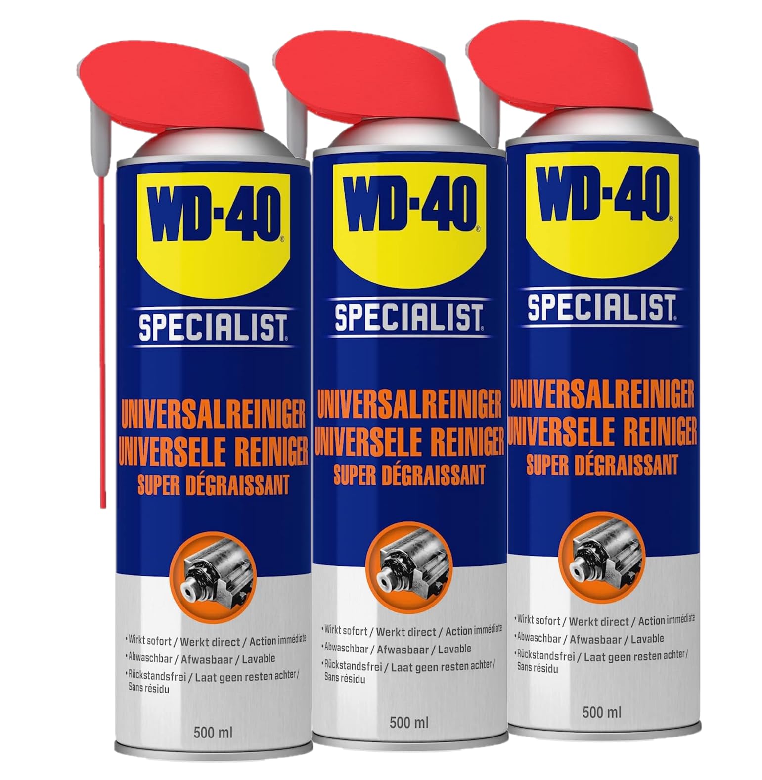 WD-40 Specialist Universalreiniger Smart Straw 3x500ml