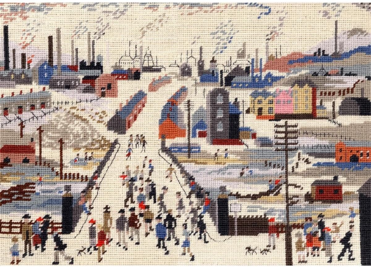 Roth Bridge - Bridges and Tunnels The Canal Bridge (ラウリー) タペストリーキット