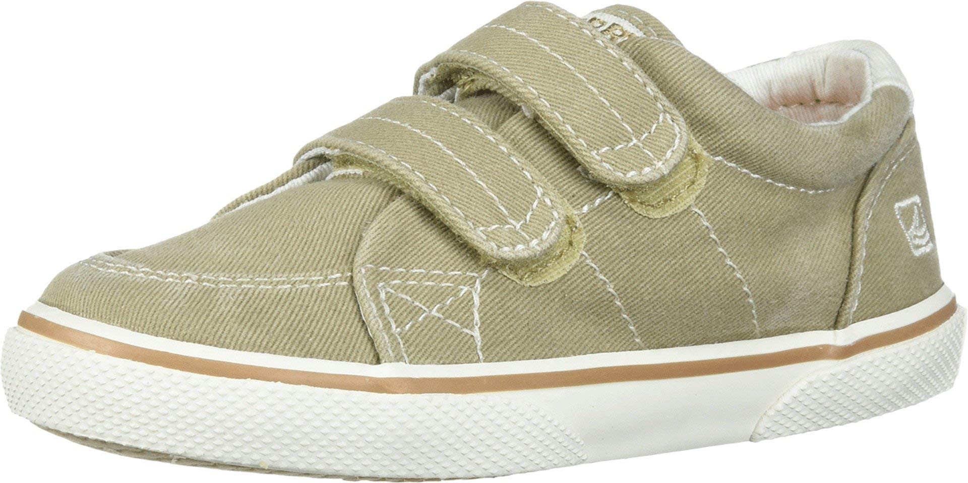 Sperry Halyard Hook & Loop Boat Shoe (Toddler/Little Kid)