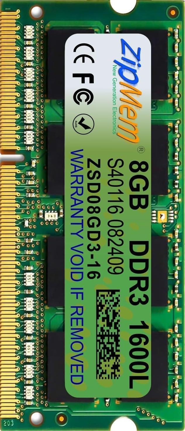 Amazon.in: Buy Consistent 8GB DDR3 1600 Laptop RAM, Plug-and-Play, No ...