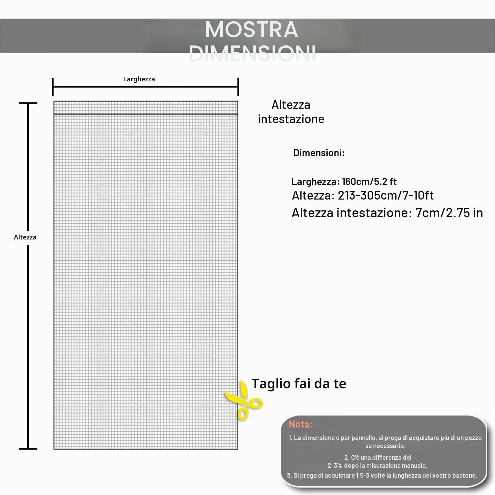 BTTO Set di 2 tende da esterno, tenda per zanzariera, per esterni, con filtro trasparente e fai da te, regolabile, per patio, giardino, gazebo, beige, L 160 x H 305 cm
