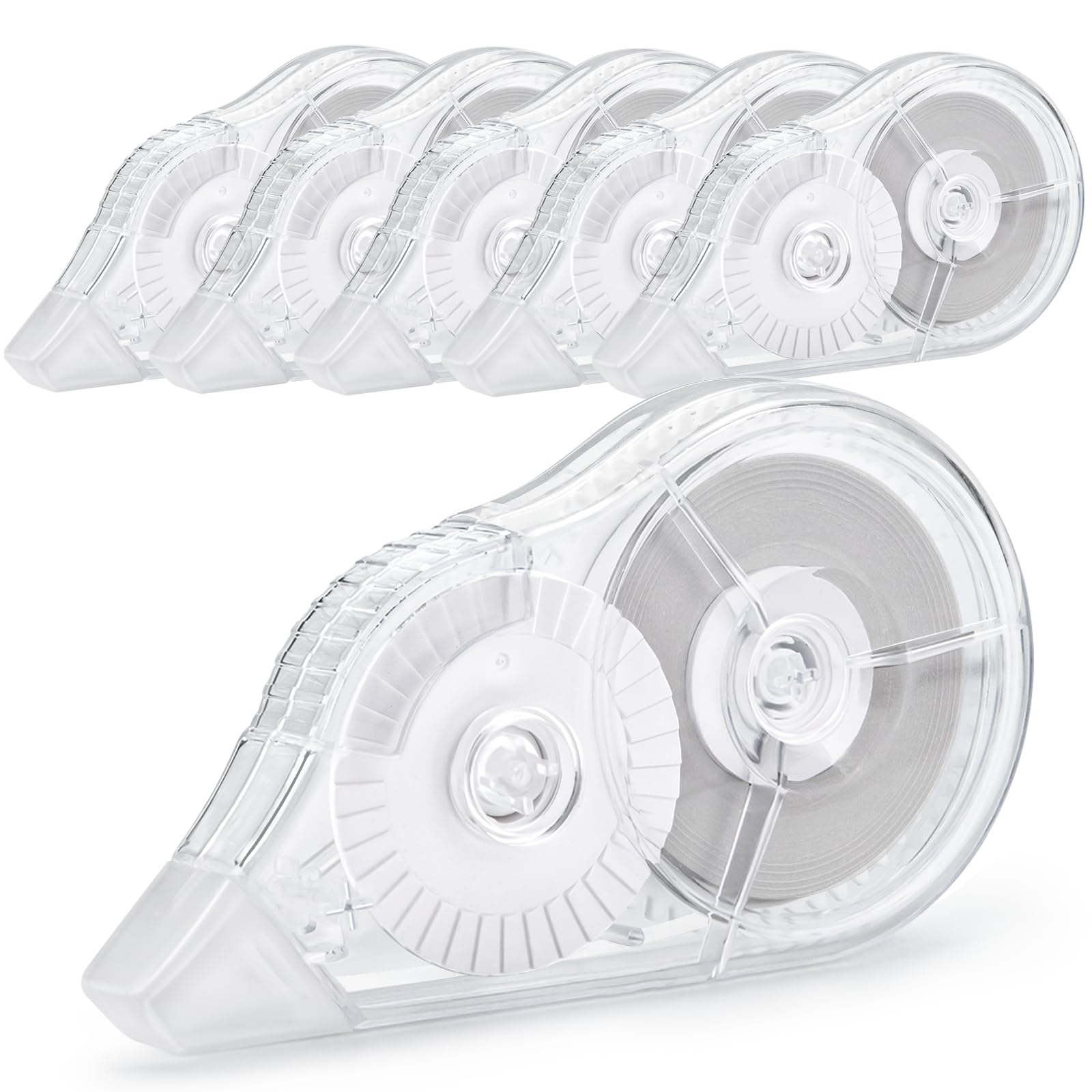 JEFURE 6 Pcs Correction Tape, 98.43 Ft, Tear-Resistant | Long-Lasting White Wrong Out Tap…
