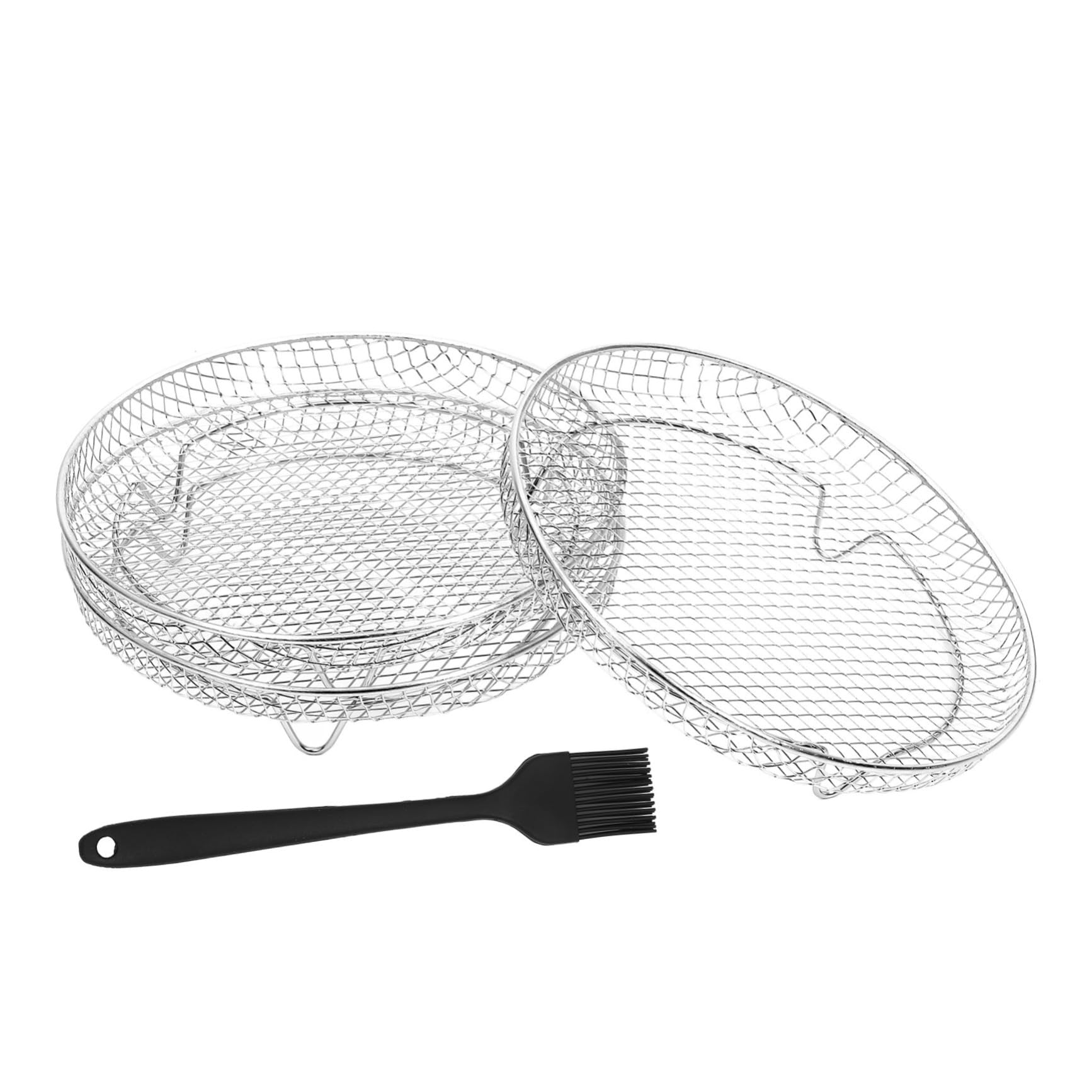 Accessori Friggitrice ad Aria con Griglia in Acciaio Inox